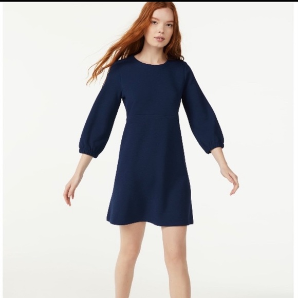 Free Assembly Women's Crewneck Swing Dress Small‎ -New - Picture 1 of 8